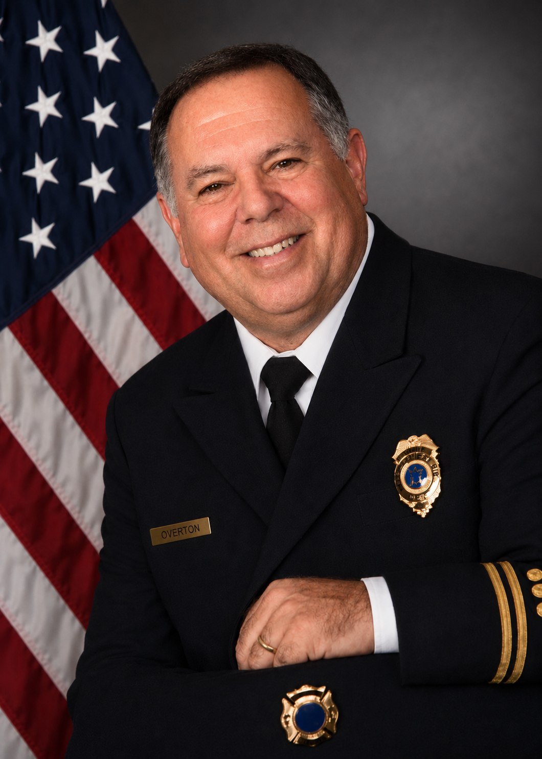 Randy Overton, retired Fire Captain